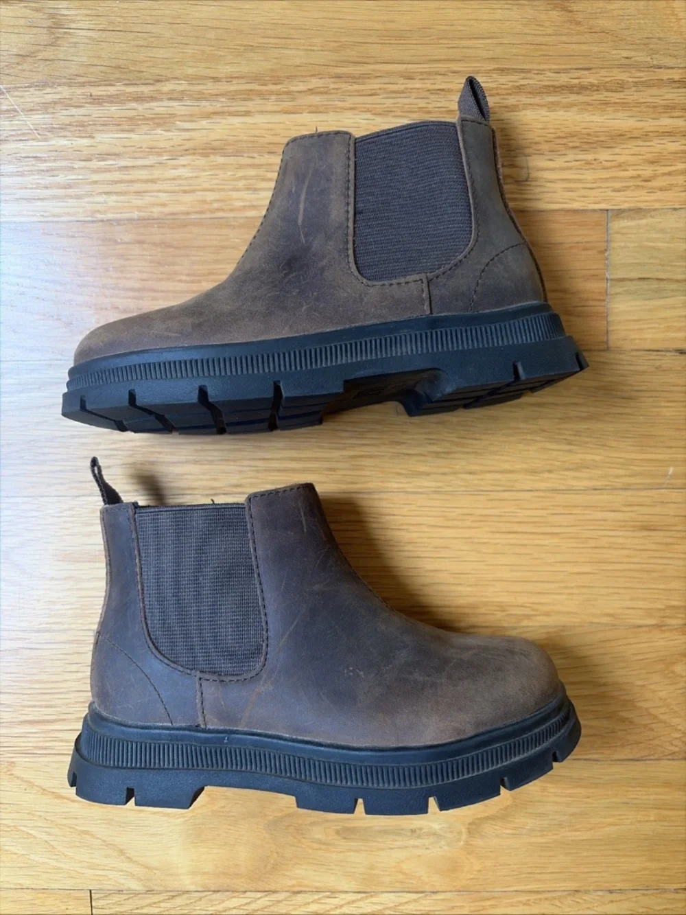 Zara Kids Size Toddler EUR 25/US 8 Brown Ankle Boots